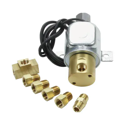 Allstar line lock, 1/8 in NPT inlet, 1/8 in NPT outlet brake Solenoid